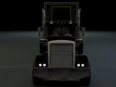 Snowmans Rig Smokey and The Bandit 3D model