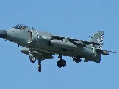 British Aerospace Sea Harrier 3D model