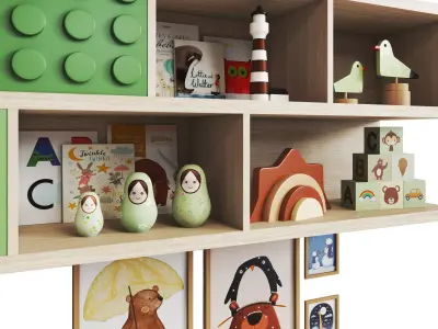 Childroom 001 3D model