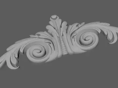 Decor for furniture 3D model