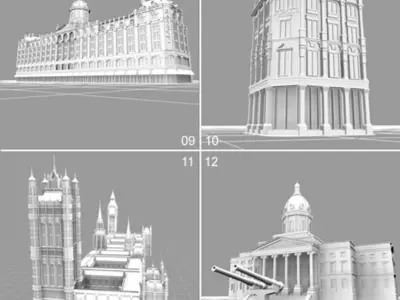 London_Landmarks 3D model