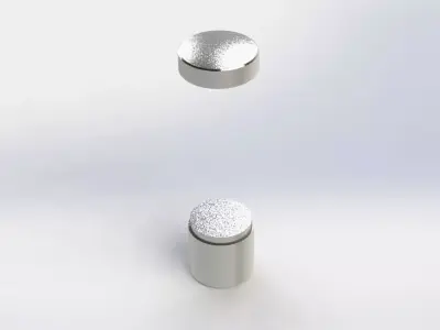 Base com Tampa Schneider XVBC21 Base with Cover 3D model
