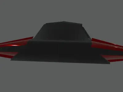 space ship Free 3D model purchase