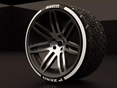 Audi Rims 3D model