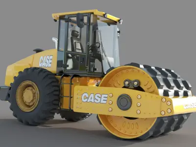 Case roller machine 3D model