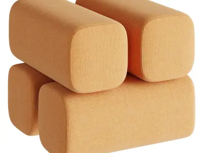 DROVA pouf 3D model