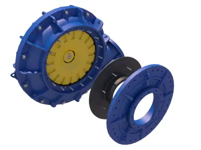 bomba warman 3D model