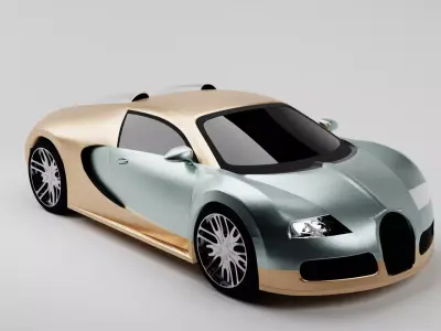 Bugatti Veyron Free 3D model from CGTrader