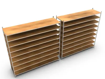 Industry Rack 3d Model 3D model