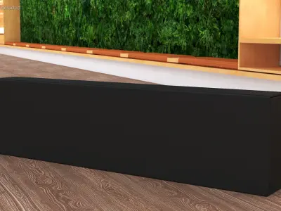 Narrow Long Box 3D model