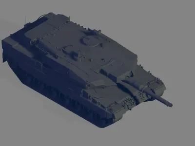 Modern MBT 3D Model Pack