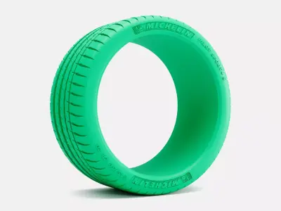 20x12 Michelin Pilot Sport 4S Tire 315-30R20 3D print model