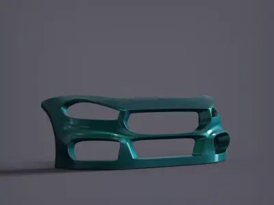 Bumper model STL tuning part  3D model