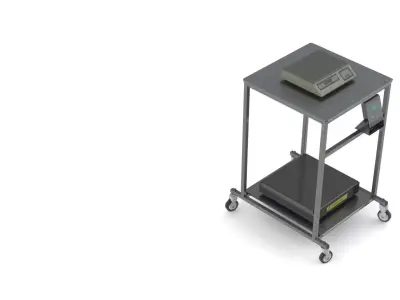 Cart for balances - carrinho para transpar balanas Free 3D model