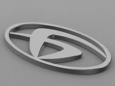 bzkt logo 3D model