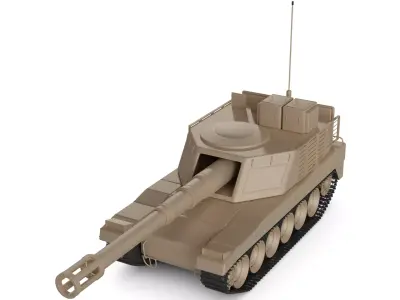 Military SPA 3D model by ilkanbir