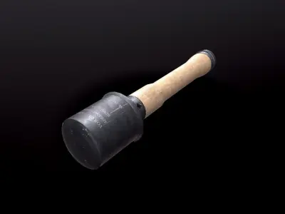 M24 Stick Grenade Free low-poly 3D model