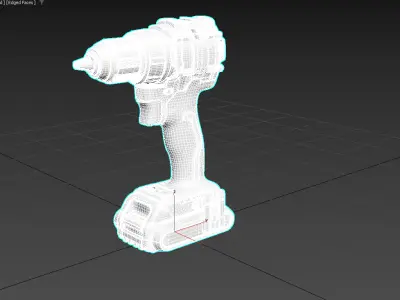 Cordless Drill Driver 3D model