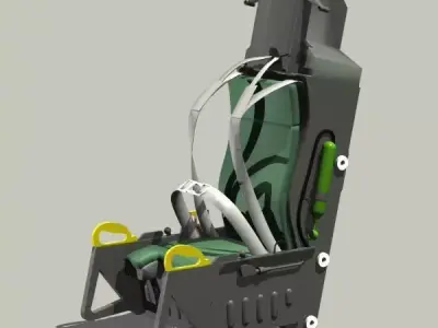 ACES II Ejection Seat 3D model purchase