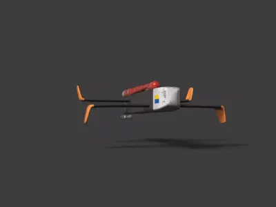  Ukrainian Trembita Missile  3D model