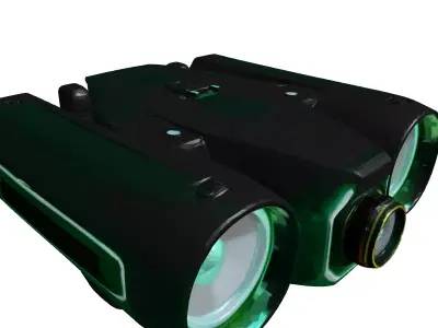Futuristic Surveillance Drone Camera 3D model