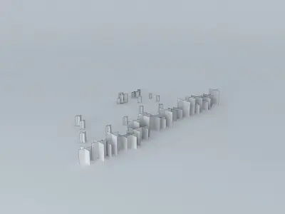 Trees on the Port Part 06 Free 3D model