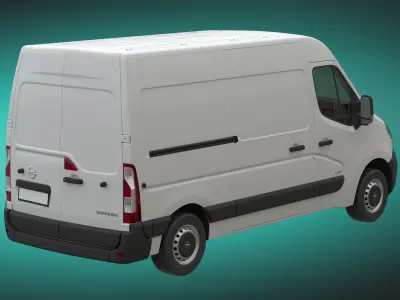 Opel Movano L2H2   2019 3D model