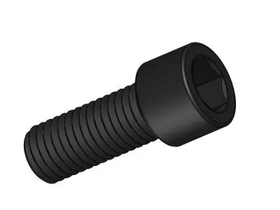 M12x30 bolt 3D model