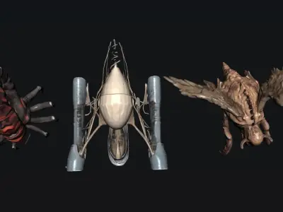Creature Monster 3D model order
