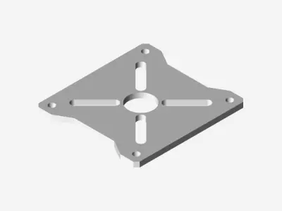 25mm Motor mount multirotor Free 3D model