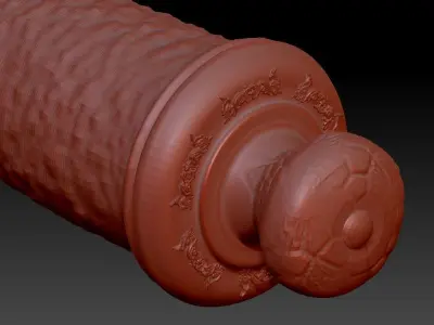 Old cannon 3D print model