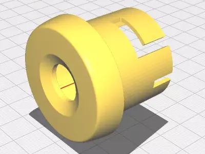 Yamaha Aerox Bosch cap 3D model