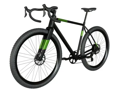 Cyclocross Bike 3D model purchase