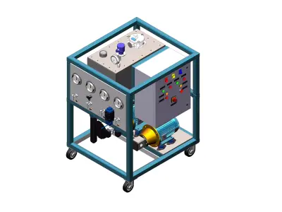 generator model 3D model