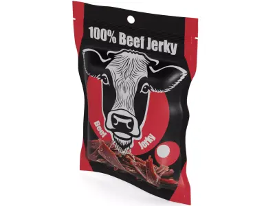 Dried meats Dried Beef Jerky 3D model