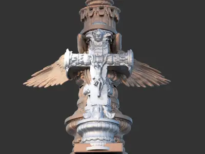 Rome Cross  3D model