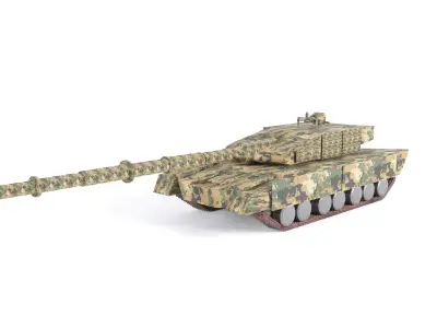 Tank Objekt 1410 3D model