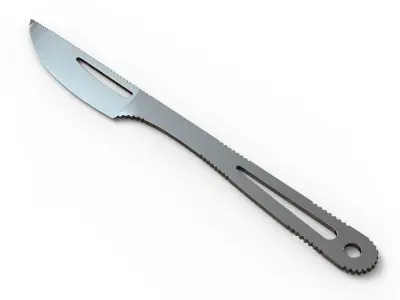 knife set 3D model