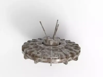 military mine 3D model
