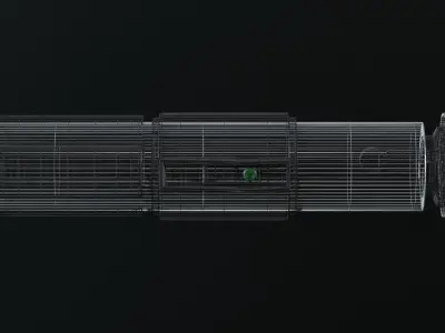 Yodas Lightsaber 3D model