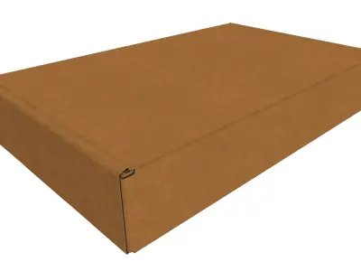Corrugated Cardboard Mailer FEFFCO 0427 3D model