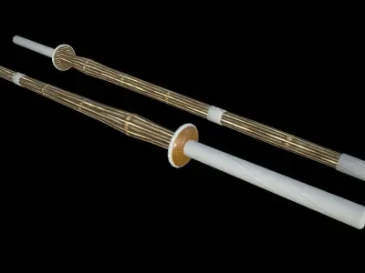 HIE Game Ready Shinai D180411 Low-poly 3D model