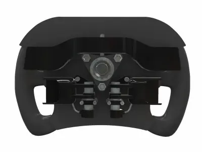 Car f1 steering wheel 2 3D model