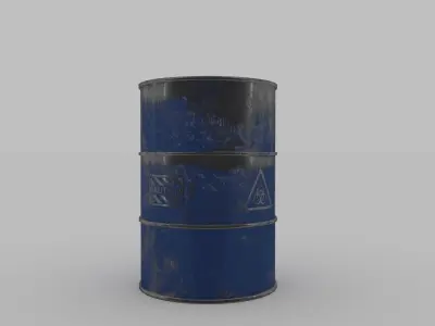 Barrel asset 3D Model Pack