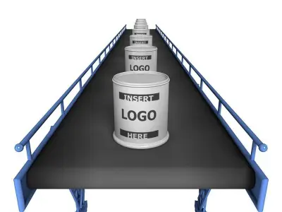 Conveyor Belt B 3D model