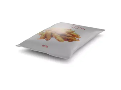 Dried fish and seafood Dried Shrimp Tempura Low-poly 3D model