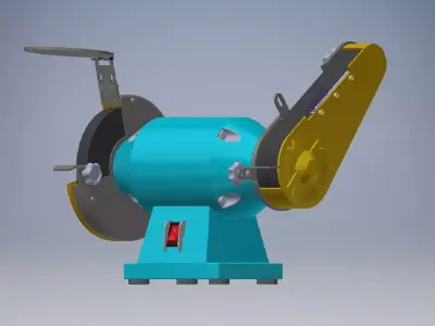 Bench Grinder 3d model 3D model
