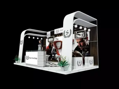 Exhibition - Area - 6X3-3DMAX2012-4 3D model