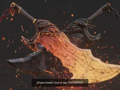 Chaos blades collection 3D Model Pack