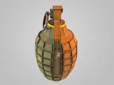 Grenade - F1 Grenade - FPS Combat 3D model